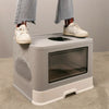 foldable cat litter box